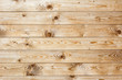 Hintergrund hellbraune Holzlatten mit Astlöchern