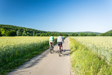 Wall Mural - Fahrrad Ausflug