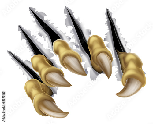 Ripping Monster Claw Hand