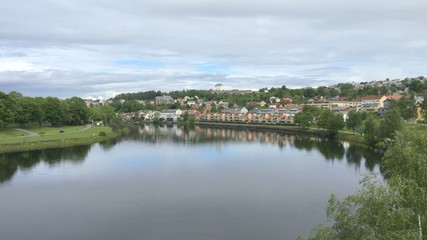 Naklejka na meble Trondheim,Nedelva, Norway