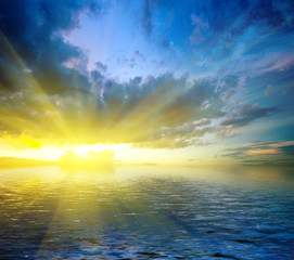 Wall Mural - dramatic landscape