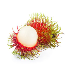 Fresh rambutan sweet delicious fruit of Thailand