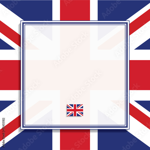 Amazon Com Thiswear Great Britain Flag License Plate Frame