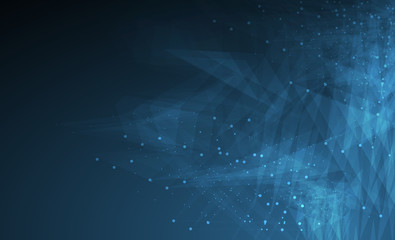 abstract technology background Business & development direction