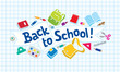 © passengerz - Back to school lettering or design template