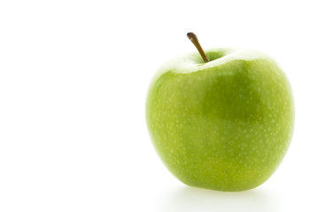 Wall Mural - Green apple isolated