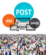 © Rawpixel.com - Post Web Share Announce Reminder List Remember Concept