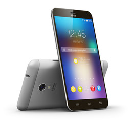 Poster - Modern touchscreen smartphones