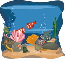 Sticker - Underwater World