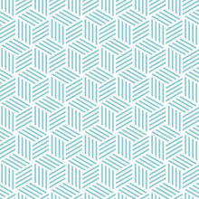 Cube Light Pattern Background. Vector Background Bleu Green