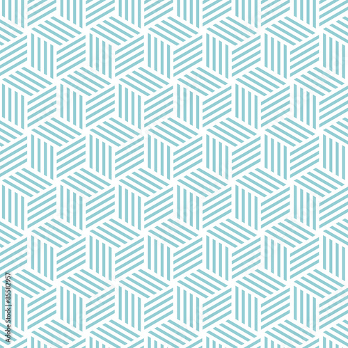 Naklejka na meble Cube light pattern background. Vector background bleu green