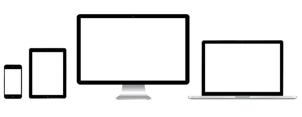 Poster - Modern digital tech device collection