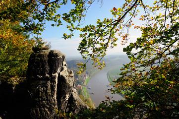 Canvas Print - Elbsandsteingebirge