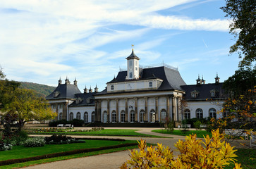 Wall Mural - Neues Palais, Schloss Pillnitz