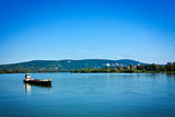 Fototapeta Krajobraz - View of the Danube, Esztergom
