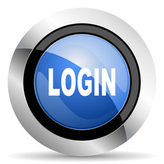Aufkleber - login icon