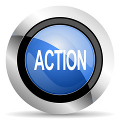 Poster - action icon