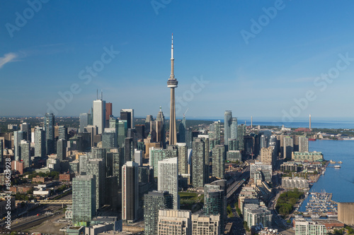 Photo Downtown Toronto from the air