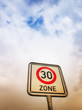 30 zone sign  (15), speed limit
