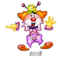 clown cartoon