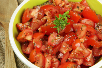 Wall Mural - salade de tomates 23062015