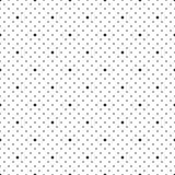 Dots seamless pattern. Monochrome black and white background.