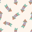 © notkoo2008 - arrow , cartoon seamless pattern background