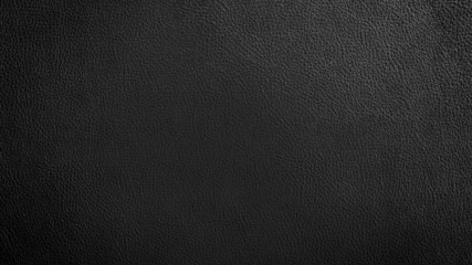 Canvas Print - black leather texture background