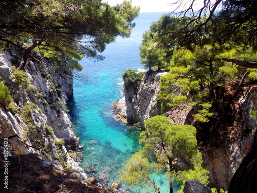 Naklejka na kafelki Amarandos Cape, Skopelos Island, Greece