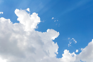Wall Mural - clouds blue sky