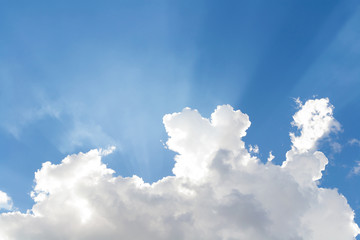 Wall Mural - clouds blue sky