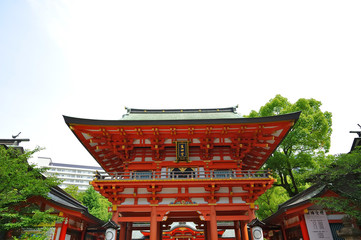 Wall Mural - 日本 神戸三宮の生田神社