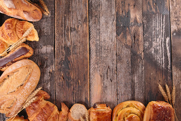 Poster - assortment of pastry