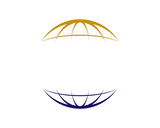 Fototapeta Abstrakcje - Circle Globe Global Logo