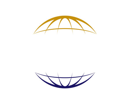 circle globe global logo