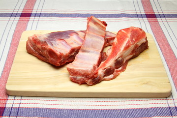 costilla de cerdo