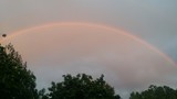 Fototapeta Tęcza - Strange rainbow