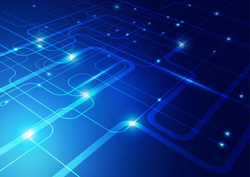 Abstract Technology Background