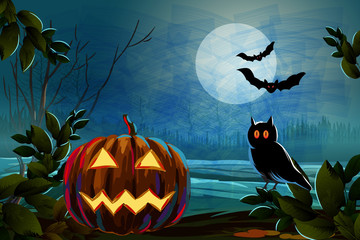 Poster - Halloween Background