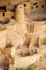 Wall Mural - Cliff dwellings in Mesa Verde National Parks, CO, USA