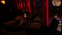 A Table Perfectly Served For The Moonlit Dinner For Two