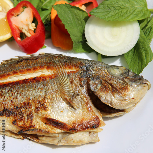 Gegrillte Dorade An Salat Istanbul Buy This Stock Photo And Explore Similar Images At Adobe Stock Adobe Stock