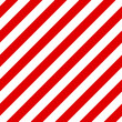 Abstract Seamless diagonal striped pattern with red and white st