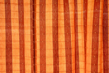 Wall Mural - Endless yellow and red striped fabric