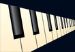 Piano Keys Perspective