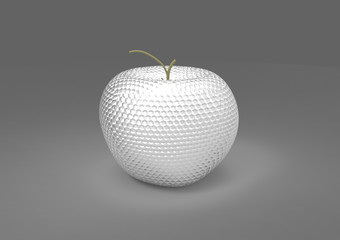 Poster - apple 3d