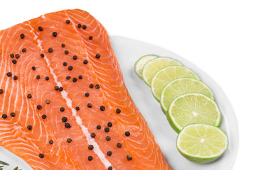 Sticker - fresh salmon steak