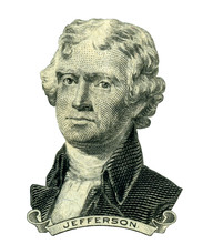 President Thomas Jefferson Portrait (Clipping Path)