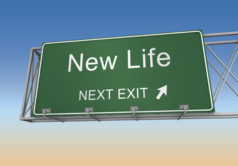 Wall Mural - new life sign