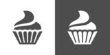 Fototapeta  - Cupcake icon
